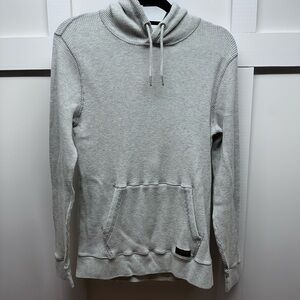 Women’s Gray Waffle Knit Hoodie